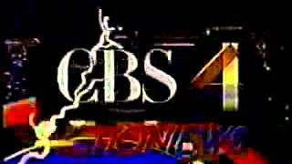 KDBC-TV El Paso, TX - CBS 4 Action News at 10 Open 1997