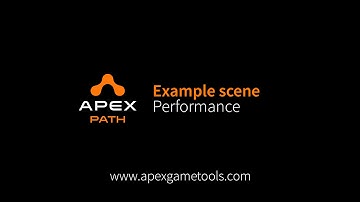 Apex Path Example scene Performance