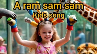 aram Sam Sam kids song||nursery rhyme||A ram Sam Sam adventure||slow version 🤩😍🥳