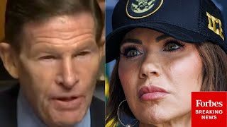 'It's Resources Have Been Decimated': Blumenthal Tears Noem's 'Crippling' FEMA Cuts