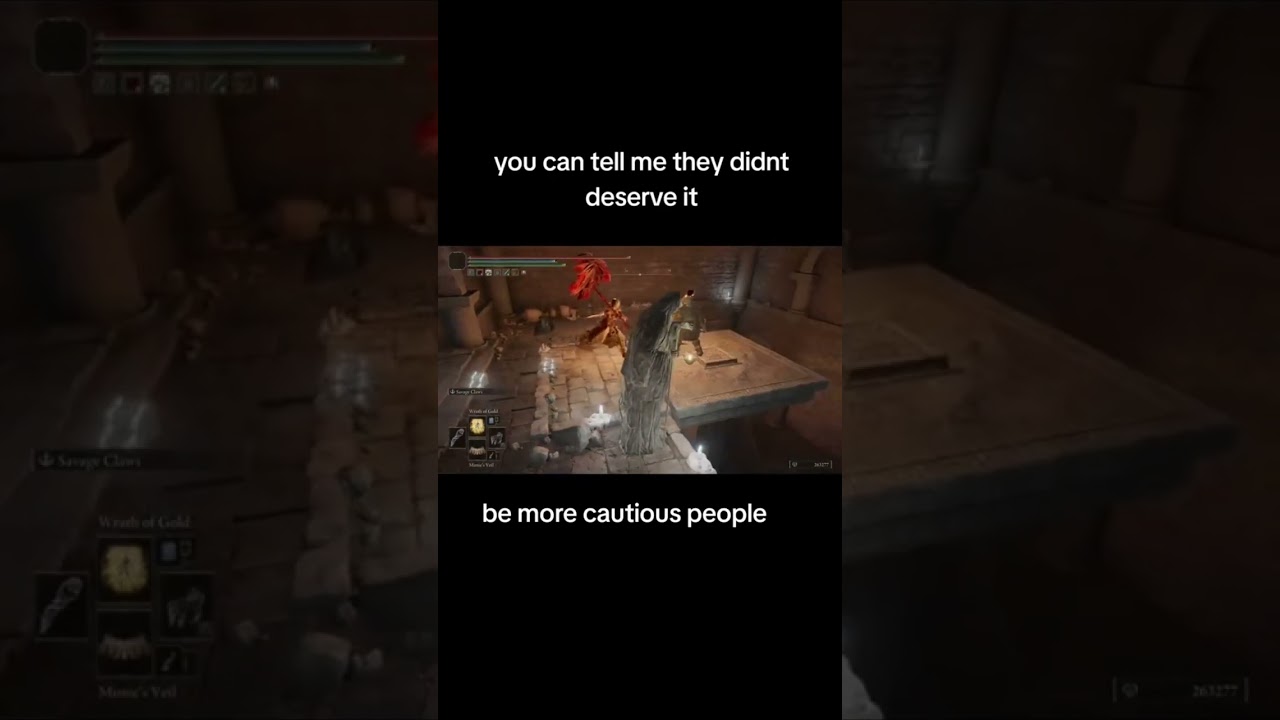 caught LACKIN | video creds: @LaughingAces #eldenringhype #eldenringpvp #fromsoftware