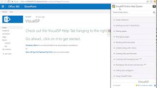 Famous Support SharePoint & Office 365 users in-context - Send a link to a dynamic Help item Profile