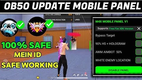 Free Fire Panel Mobile 🔥 OB51 | Free Fire Hack New 💯 FF Antiban Panel FF Injector short location2025