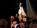 Италия.Scalea (Калабрия)По главной улице несут статую мадонны, читая молитвы в День города 16 июля.