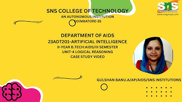 Case study video-UNIT 4|AI|SNS INSTITUTIONS