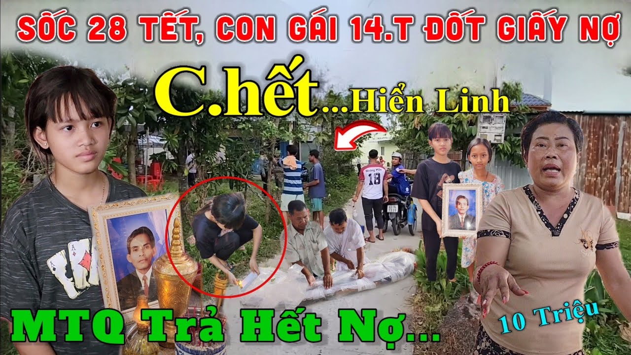 Tin Sốc 28 Tết, Trực Tiếp Gặp Chủ Nợ Sau Khi Người Cha 42.T Mất Để Lại 2 Con Thơ