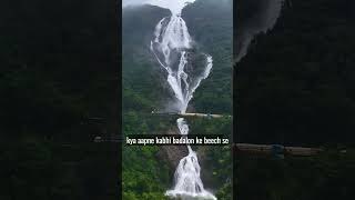 🌊 Dudhsagar Falls Goa | Nature's Paradise | Amazing Waterfall View