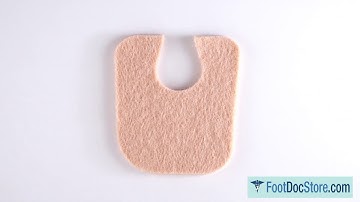 U-Shaped Felt Callus Cushions