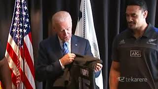 joe biden meets the all blacks