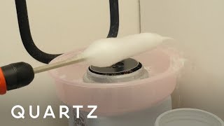 A cotton candy machine that could heal wounds