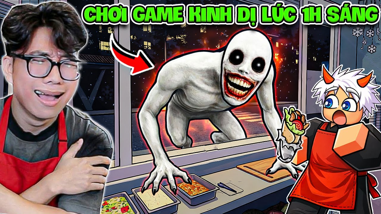 BI HUỲNH LẦN ĐẦU CHƠI THỬ GAME KINH DỊ TRÊN ROBLOX LÚC 1H SÁNG 💀