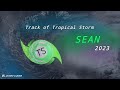 Track Of Tropical Storm Sean 2023