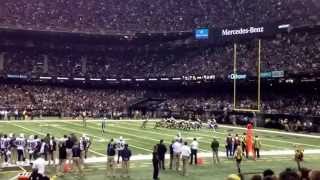 Best seats in the Superdome