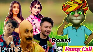 Riyaz, Akshay, Tony kakar, Neha, Dvani Bhanushali Roast Video Part 3 | Goa Beach Song Vs Funny Call