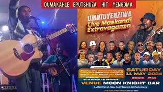 Dumakahle ukhalise abalandeli eputshuza ingoma entsha sha koka Mntuyenziwa Live Performance 😱