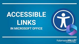 Accessible Links in Microsoft Office