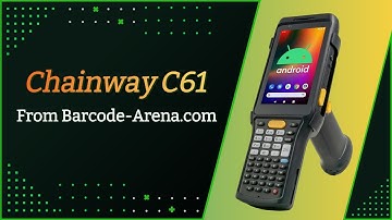 Chainway C61 from Barcode-Arena.com | Ultimate Wireless Android Barcode Scanner #barcode #warehouse