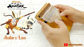 Avatar's Love  (Avatar The Last AirBender) - Kalimba Cover with Tabs