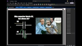 Lec 8: Capacitors: RC circuits; Can a capacitor voltage change instantly? Capacitor blocks DC?