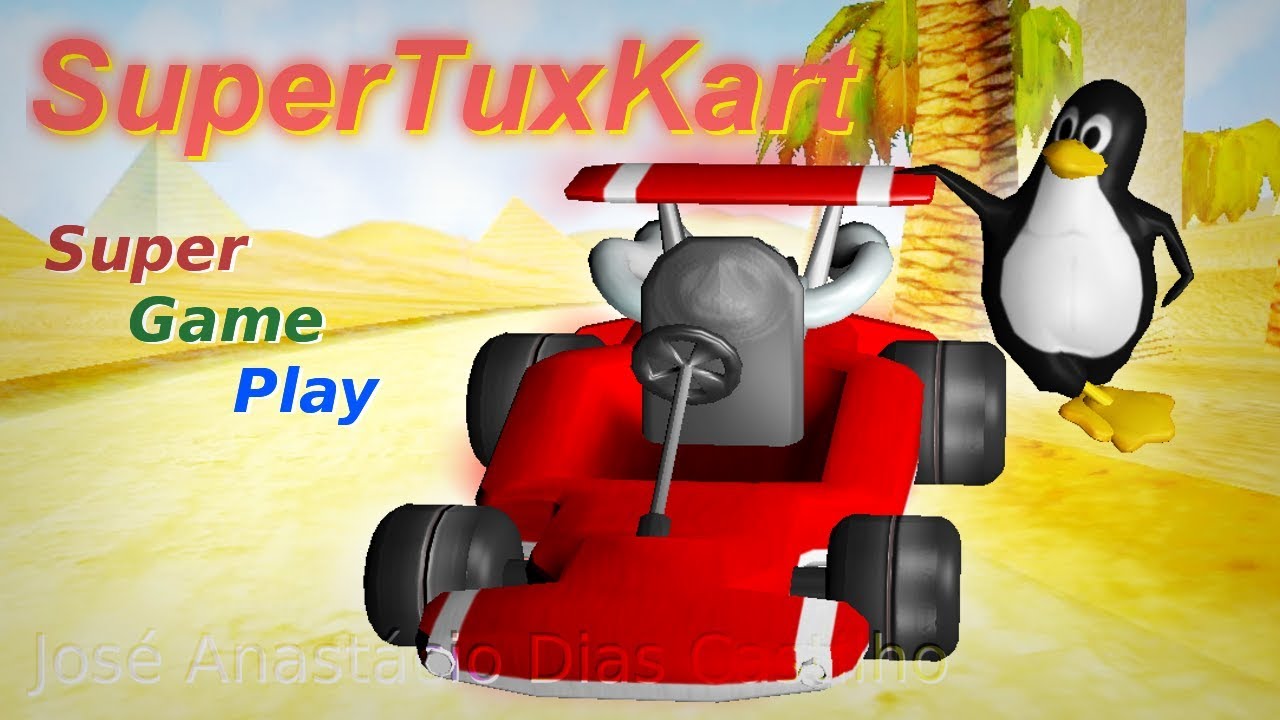 Instalando o game Super Tux Kart no Manjaro