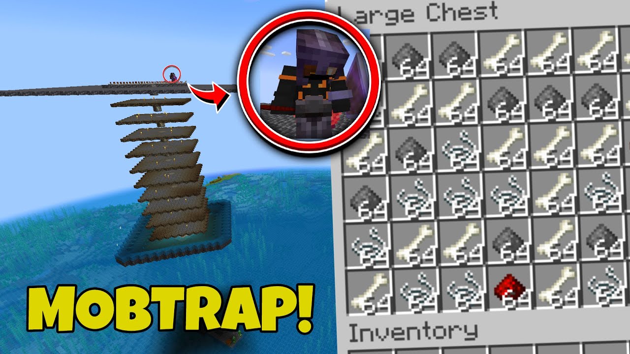 Fiz a melhor MOBTRAP de todo MINECRAFT! #14 - YouTube