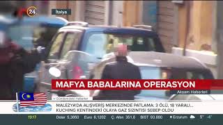 İtalyada Ülkenin En Ünlü Mafya Babaları Yakalandı
