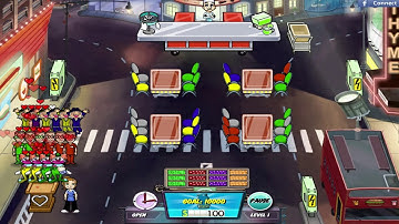 Diner Dash 5: BOOM! Walkthrough - Level #21 - Thyme Square - Heart of It