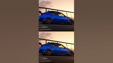 Do you prefer the top or bottom?!#colorgrading #subaru #davinciresolve