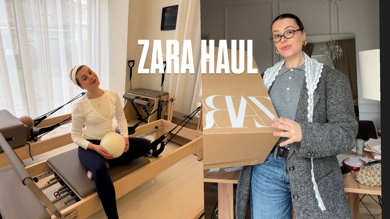 ZARA HAUL | ulje, pilates 🩰🦢