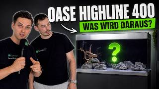Oase HighLine 400 einrichten | Großes Aquascape beim Kunden | GarnelenTv