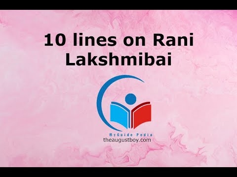 10 Lines on Rani Lakshmi Bai | Essay on Rani Lakshmi Bai | Speech on  Rani Lakshmi Bai|MYGUIDEPEDIA