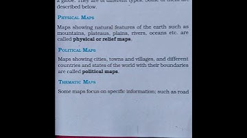 Types of Maps ?