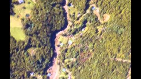 GIS 3D Animation of the Peeks Creek Landslide Macon County, NC September 2004