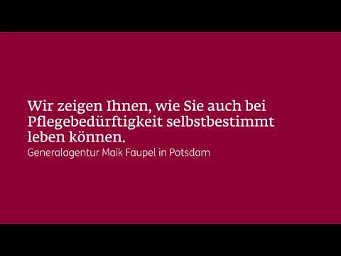 Maik Faupel Film zur Pflegezusatzversicherung DKV  ERGO