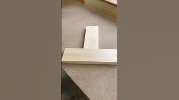 【DIY】Perfect Mortise & Tenon — No Expensive Machines #shorts #woodworking #diy