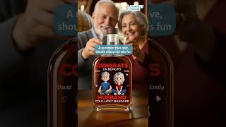 Custom Whiskey Bottle - Gifts For Him And Her - Cheers To My Favorite Headache - Rgwb-Mq0534 V1.2