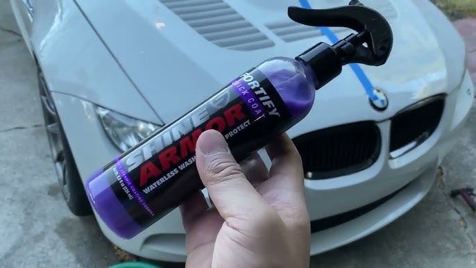 Shine Armor Fortify Quick Coat – Ceramic Coating - Car Wax Spray -  Waterless