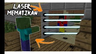 BUAT PINTU LASER MEMATIKAN PALING AMAN DI DUNIA !! - Minecraft Indonesia !!