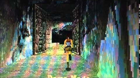 Tomb Raider on Amiga - Dosbox (ppc)