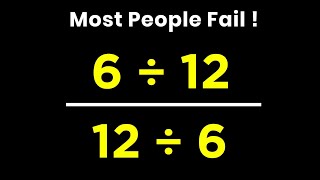 Most People Struggle to Solve This Easy Math Question!