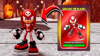 Unlocking Skeleton Knuckles In Roblox Sonic Speed Simul... | Doovi