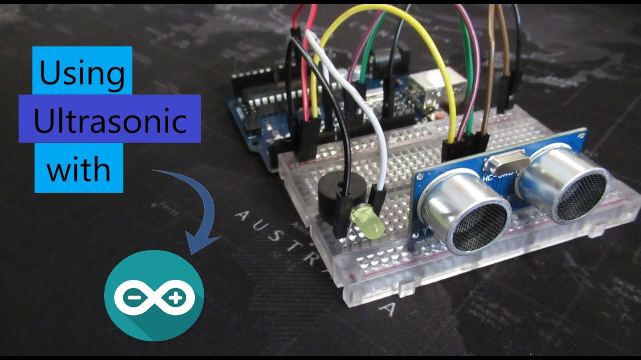 #3 Using an Ultrasonic sensor with an Arduino - YouTube