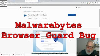 Malwarebytes Browser Guard Bug