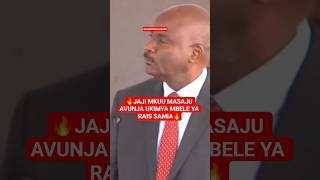 JAJI MKUU MASAJU AVUNJA UKIMYA MBELE YA RAIS SAMIA #millardayo ##lissu #heche #ccm
