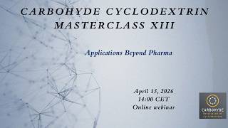 Cyclodextrin Masterclass XIII -  Applications Beyond Pharma