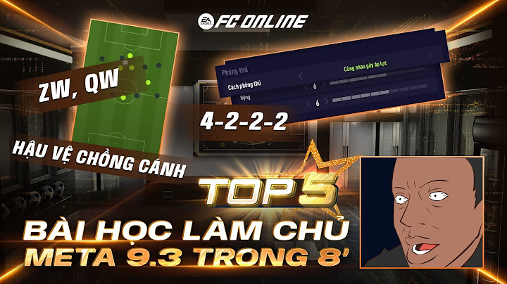 Top 5 chiến binh trên sân cỏ fifa online 3 năm 2024