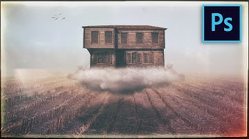 Floating House - Fine Art Scene - Photoshop Manipulation Tutorial