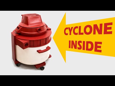 Super Sized my Shop Vac and Put a Cyclone Inside