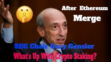 What’s Up With Crypto Staking? SEC Chair Gary Gensler | Crypto News | Crypto #shorts #shortsfeed