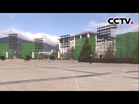 2019直击春晚 · 探秘井冈山分会场：超大舞台绕一圈要3分多钟 灯光秀展现新城面貌 | CCTV春晚